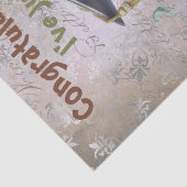 Afstuderen Frog Waterverf Tissuepapier (Detail)