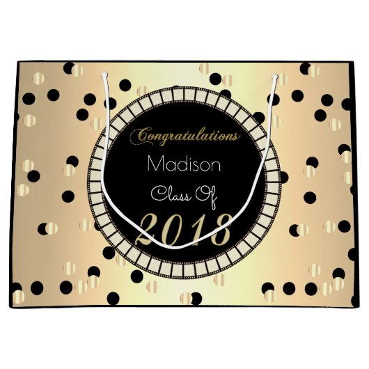 Afstuderen Fun & Elegant 2018 Groot Cadeauzakje (Voorkant)