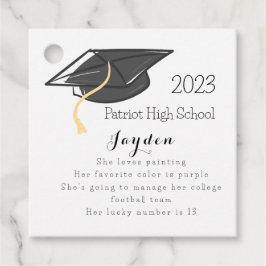 Afstuderen Fun Fees Afstudeerder Pet Aangepast Bedankjes Labels