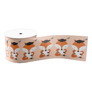 Afstuderen Fun Fox Grosgrain Lint