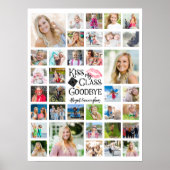 Afstuderen Funny KISS MY CLASS GOODBYE 35 Foto's Poster (Voorkant)