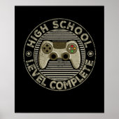 Afstuderen Gamer Afstuderen 2021 op school Poster (Voorkant)