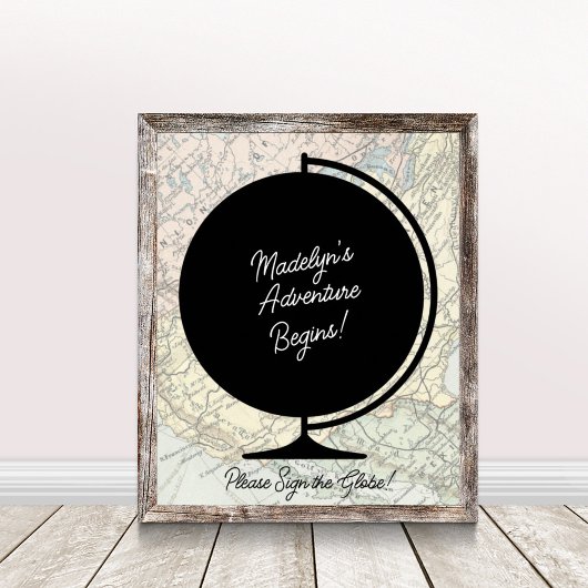 Afstuderen Gastboek Alternatief avontuur begint Poster