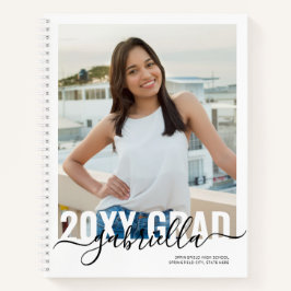 Afstuderen Gastboek Moderne Minimale Wit Notitieboek