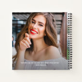 Afstuderen gastboek notitieboek (Achterkant)