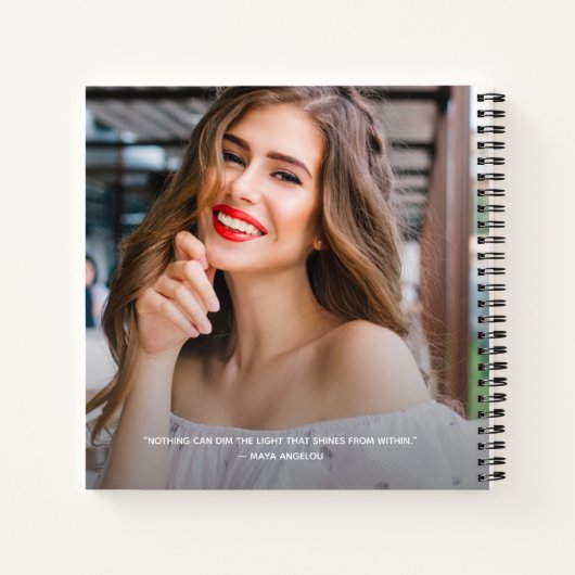 Afstuderen gastboek notitieboek (Achterkant)