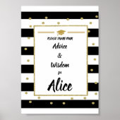 Afstuderen gebaar Advies en wijsheid Poster (Voorkant)