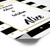 Afstuderen gebaar Advies en wijsheid Poster (Hoek)