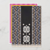 Afstuderen, Geboorte & Verhuizing Aankondiging Kaa (Voorkant / Achterkant)