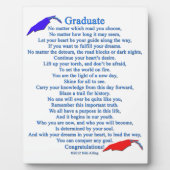 Afstuderen gedicht fotoplaat (Voorkant)