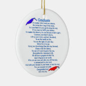 Afstuderen gedicht keramisch ornament (Rechts)