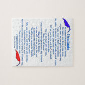 Afstuderen gedicht legpuzzel (Horizontaal)