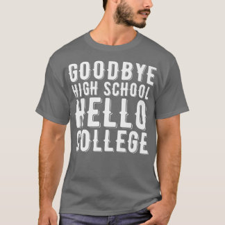 Afstuderen geeft afscheid van High School Hallo Co T-shirt