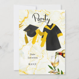 Afstuderen Gefeliciteerd Academisch pet en gans Kaart