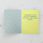 Afstuderen, gefeliciteerd afgestudeerde! Franse Bu Kaart (Binnen)