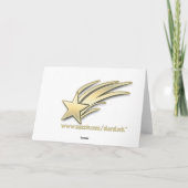 Afstuderen Gefeliciteerd blauw Kaart (Achterkant)