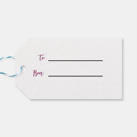 Afstuderen gefeliciteerd cadeaulabel (Achterkant Horizontaal)