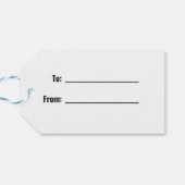 Afstuderen gefeliciteerd cadeaulabel (Achterkant Horizontaal)