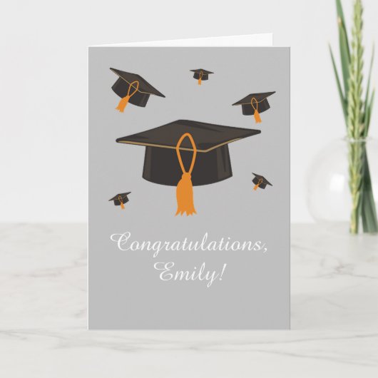 Afstuderen gefeliciteerd - Classic Kaart (Voorkant)