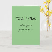 Afstuderen gefeliciteerd, dus ik ben kaart (Gele Bloem)