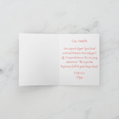 Afstuderen gefeliciteerd kaart (Binnen)