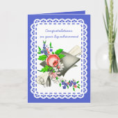  Afstuderen gefeliciteerd Kaart (Voorkant)