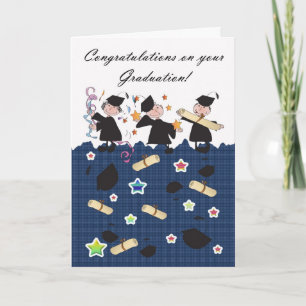 Afstuderen gefeliciteerd kaart