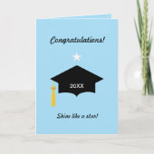 Afstuderen - Gefeliciteerd Kaart (Voorkant)