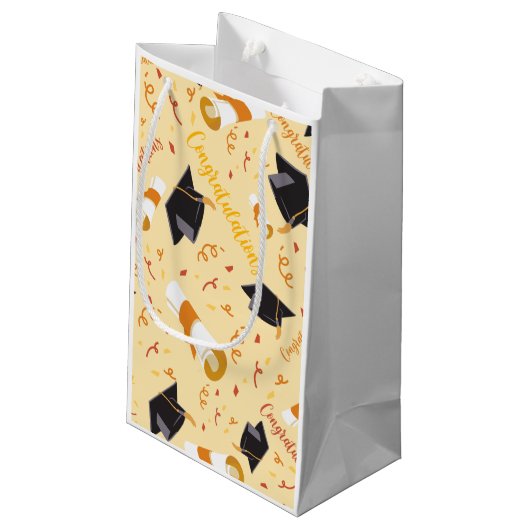 Afstuderen gefeliciteerd klein cadeauzakje (Achterkant Gekanteld)