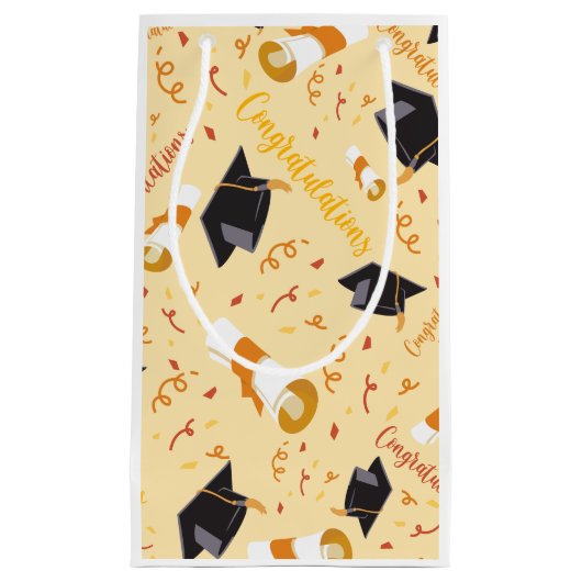 Afstuderen gefeliciteerd klein cadeauzakje (Voorkant)