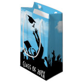 Afstuderen gefeliciteerd klein cadeauzakje (Voorkant Gekanteld)