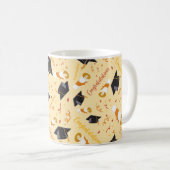 Afstuderen gefeliciteerd koffiemok (Voorkant rechts)