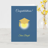 Afstuderen gefeliciteerd met de prijs Blue Kaart (Gele Bloem)