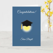 Afstuderen gefeliciteerd met de prijs Blue Kaart (Gele Bloem)