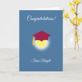 Afstuderen gefeliciteerd met de prijs Blue Kaart (Gele Bloem)