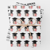 Afstuderen Gefeliciteerd met het ompakken van papi Inpakpapier Vel (In situ)