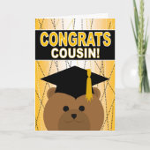 Afstuderen Gefeliciteerd met neef Kaart (Voorkant)