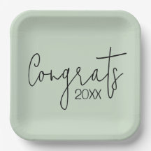 Afstuderen Gefeliciteerd met Sage Green