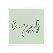 Afstuderen Gefeliciteerd met Sage Green