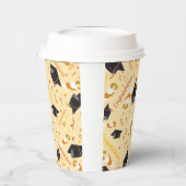 Afstuderen gefeliciteerd papieren bekers (Links)