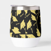 Afstuderen Gefeliciteerd Personaliseer Zwart Goud (Rechts)