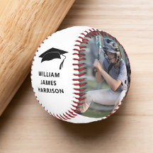 Afstuderen Gefeliciteerd Persoonlijke foto Basebal