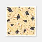 Afstuderen gefeliciteerd servet (Voorkant)