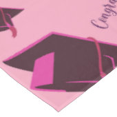 Afstuderen gefeliciteerd tafelkleed (Gekanteld)