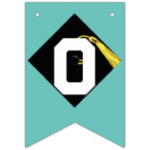 Afstuderen gefeliciteerd vlaggetjes (Tweede vlag)