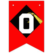 Afstuderen gefeliciteerd vlaggetjes (Tweede vlag)