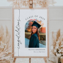 Afstuderen Gefeliciteerd Welkomstbord Poster