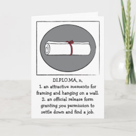 Afstuderen Gefeliciteerd Wenskaart Kaart