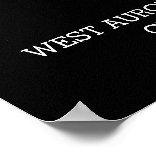 Afstuderen Gefeliciteerd Zwart Modern 3 Foto Poster (Hoek)