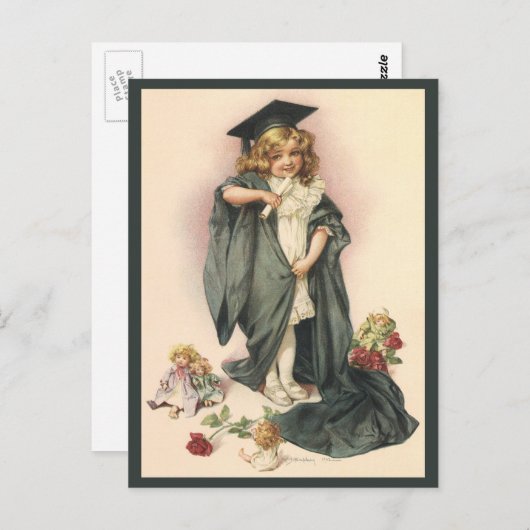 Afstuderen, gefeliciteerde collega's! Briefkaart (Voorkant / Achterkant)